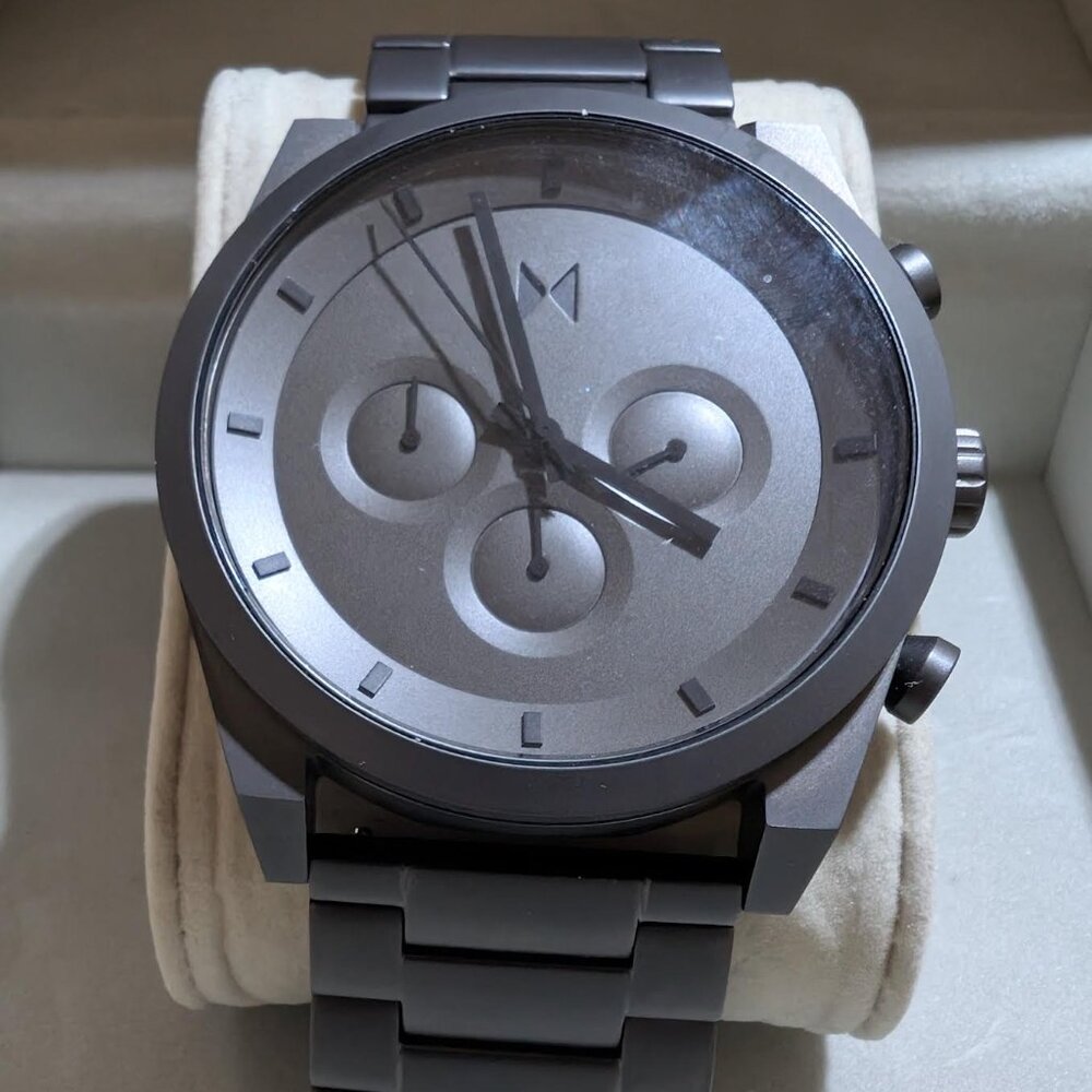 MVMT Airhawk Gun Gray 42MM Chronograph Watch